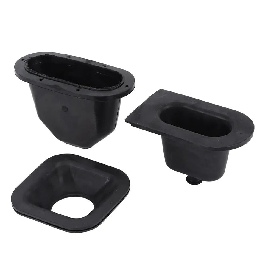 3 Pcs GEAR & HANDBRAKE LEVER RUBBER BOOT GAITER KIT -DA2466 Fit for LAND ROVER SERIES 2A & 3